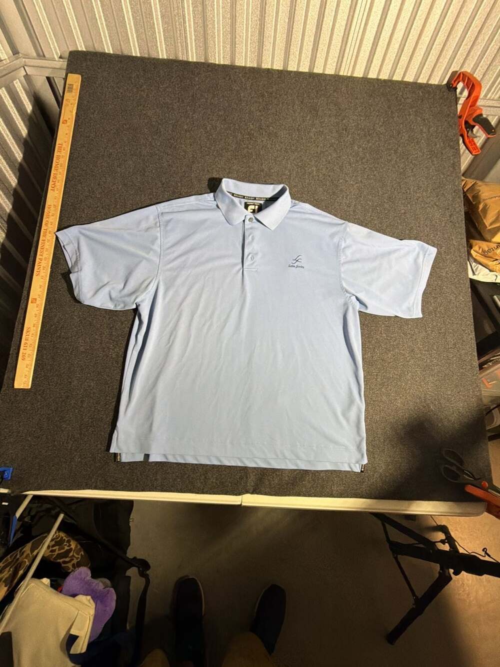 FootJoy ProDry Pique Lake Jovita Golf Polo Shirt Light Blue Size Large
9-0109